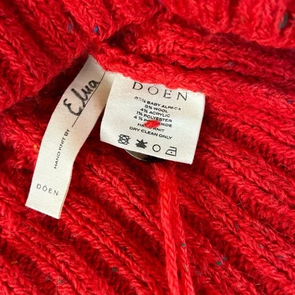 Doen Hermione Sweater in Red - Picture 8 of 15